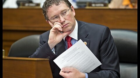 Rep. Thomas Massie Faces Fine for Video Showing Lawmakers Waving Ukrainian Flags on House Floor