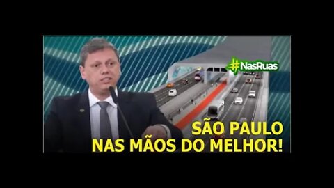 Promessa de Tarcisio em SP: Tunel submarino Santo - Guaruja