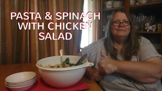 Spinach Pasta Salad with Chicken | Recipes | Small Family Adventures