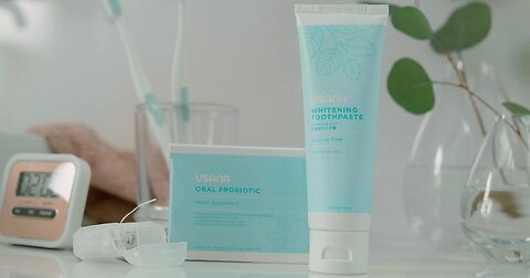 USANA Flouride-Free Whitening Toothpaste/Oral Probiotic