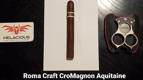 Roma Craft CroMagnon Aquitaine cigar review