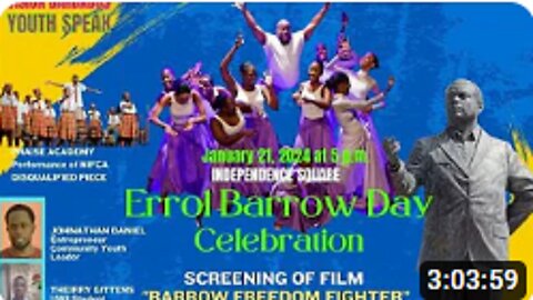 OPPOSITION MOVE FORWARD! ERROL BARROW CELEBRATION