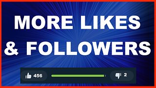 Get more likes and more followers on Rumble