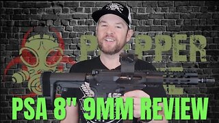 PSA 8" 9MM 1:10 7" LIGHTWEIGHT M-LOK MOE SBA3 PISTOL