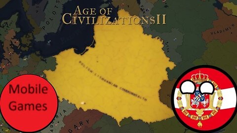 age of civilization 2 timelapse the Kingdom of Poland create Polish Lithuanian commonwealth