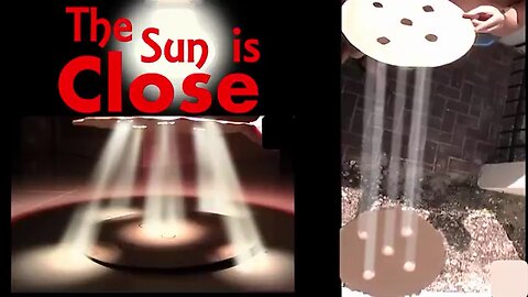 THE PLASMA SUN IS CLOSE / LOCAL: Crepuscular Sun Rays Prove Flat Earth Perspective | P-Brane