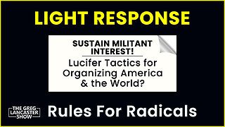 Sustain Militant Interest! Are They Using Tips from Lucifer to organize America and the World