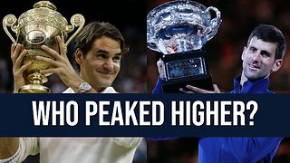 Who was better at his peak, Djokovic or Federer?