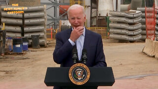 Biden claims that it's progress when inflation is still going up.
