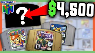 RARE N64 GAMES WORTH MONEY - MOST VALUABLE NINTENDO GAMES!!