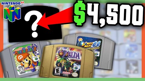 RARE N64 GAMES WORTH MONEY - MOST VALUABLE NINTENDO GAMES!!