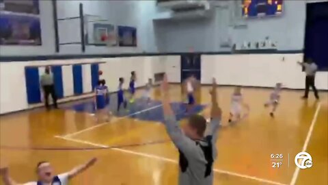 Gotta see it: Waterford Our Lady of the Lakes fourth-grade buzzer beater