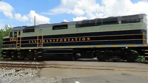CSX P001 Office Car Special OCS Train from Creston, Ohio August 17, 2022
