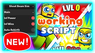 Roblox Hack Script | Shoot Beam Simulator Unlimited Pet Script