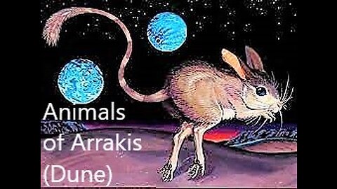 Animals of Dune: Sandworms, Kangaroo Mice, Salusan Bulls and more