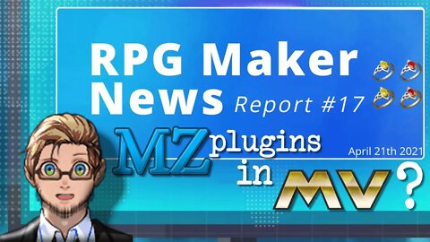 RPG Maker News #17 | MZ Plugins in MV? Workstations, Fantasy Rings, Dark Office Battlebacks
