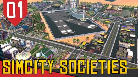 Fazenda e Religião são a Chave do Sucesso - SimCity Societies #01 [Série Gameplay Português PT-BR]