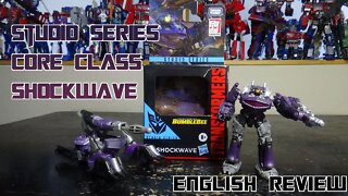 Video Review for Studio Series Core Class Shockwave