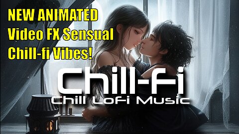 Chill-fi | Slow soft music with RunwayML animation VFX LeonardoAI image.