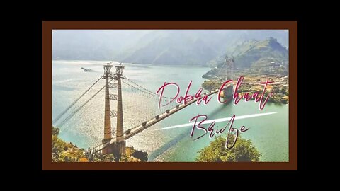 View Of India's Longest Motorable Suspension Bridge Dobra Chanti - Tehri Uttarakhand (India)