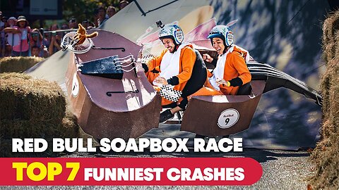 Try NOT To Laugh At Soapbox's Funniest Crashes | Red Bull Soapbox Race