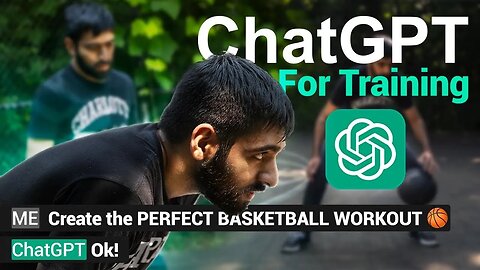 CHATGPT BASKETBALL WORKOUT 🏀 #chatgpt #ai