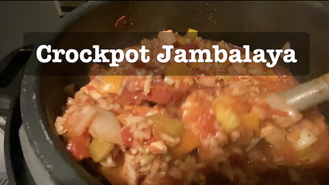 Simple Crockpot Jambalaya