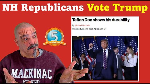 The Morning Knight LIVE! No. 1213- NH Republicans Vote Trump