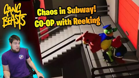 Chaos in Subway! Co-op WAVES with @Reekingcorpse