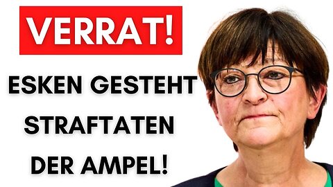 SPD-Chefin gibt zu, dass Ampel BEWUSST kriminell handelt!@Alexander Raue🙈