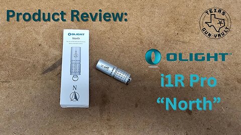 EDC Gear Review: Olight i1R Pro "North" Keychain Light