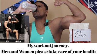 My workout journey. Men and Women please take care of your health