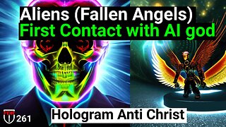 Aliens (fallen angels) to connect with Ai = Plus Mark and Image of the Beast insights