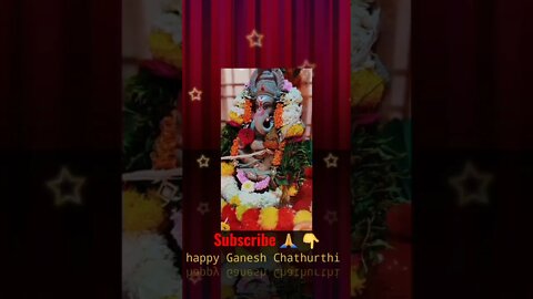 Happy Ganesh Chaturthi🙏🙏 2022 #ganpatibappamorya 🙏🎉🎉❤️❤️❤️#subscribe #shorts #viralvideo