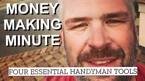 FOUR ESSENTIAL HANDYMAN POWER TOOLS - Money Making Minute