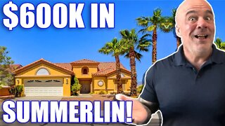 What Can You Find for $600k in Summerlin Las Vegas? | Living in Summerlin Las Vegas Nevada