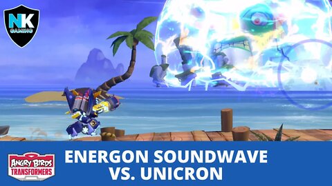 Angry Birds Transformers - Energon Soundwave vs. Unicron