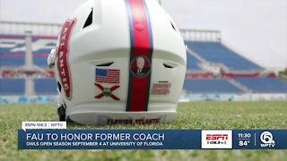 FAU football to honor Howard Schnellenberger with patch, decal