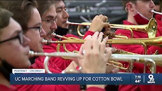 UC marching band revving up for Cotton Bowl