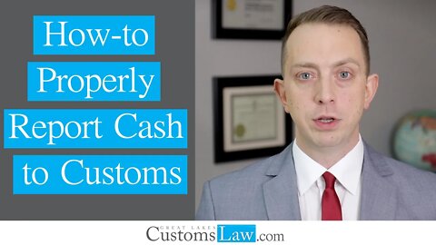 How to Report 💲Cash💲 to Customs & Avoid Airport & Border Money Seizure! (FinCEN 105)