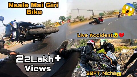 Naale_Me_Giri_Bike😱|_My_R15V3_Deadly_Crashed😓💔|_live_Accident_Caught_On_Gopro🙌|_#r15v3_#crash_#video