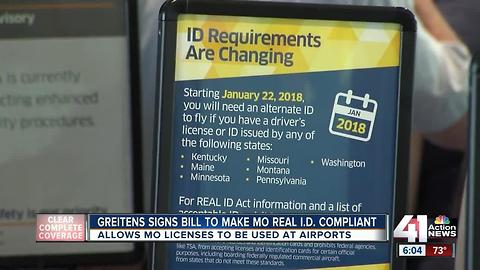 Missouri governor signs Real ID bill