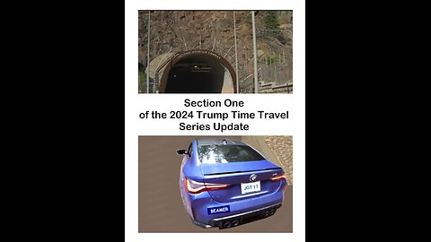 Section One of the 2024 Trump Time Travel Series Update