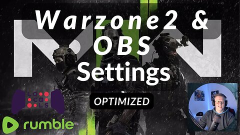 Optimized WZ 2.0 Settings w/OBS for PC