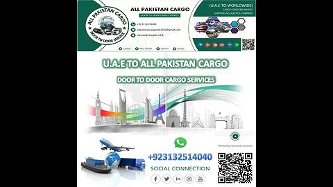 UAE to All Pakistan Cargo Door to Door Services