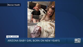 Banner Health's first baby born in 2023, four minutes after midnight