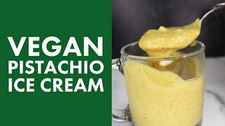 Vegan Pistachio Ice Cream