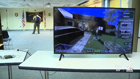 High-tech training to diffuse high-risk police confrontations