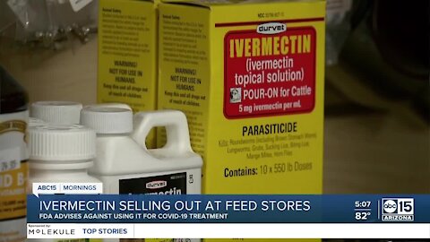 Ivermectin selling out at feed stores