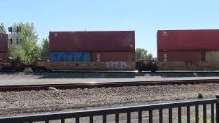 CSX Q135 Intermodal Train from Fostoria, Ohio September 26, 2021